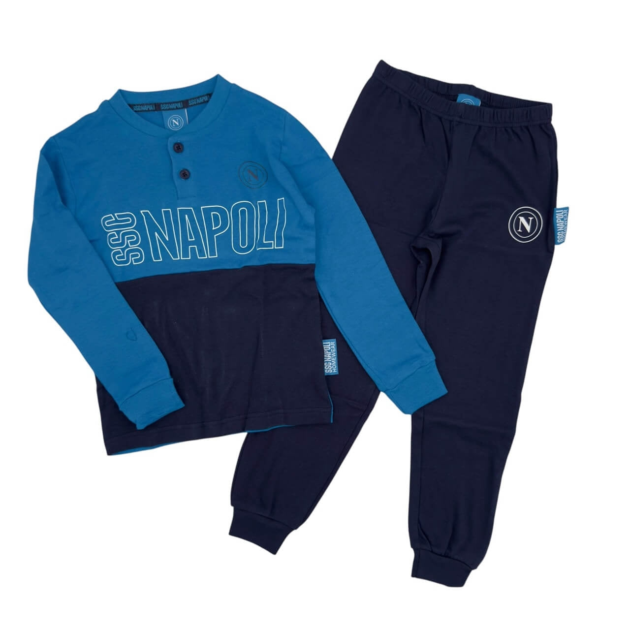 Pigiama Bambino SSC Napoli in Caldo Cotone