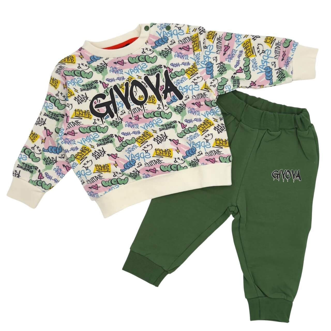 Tuta Felpata Givova Neonata