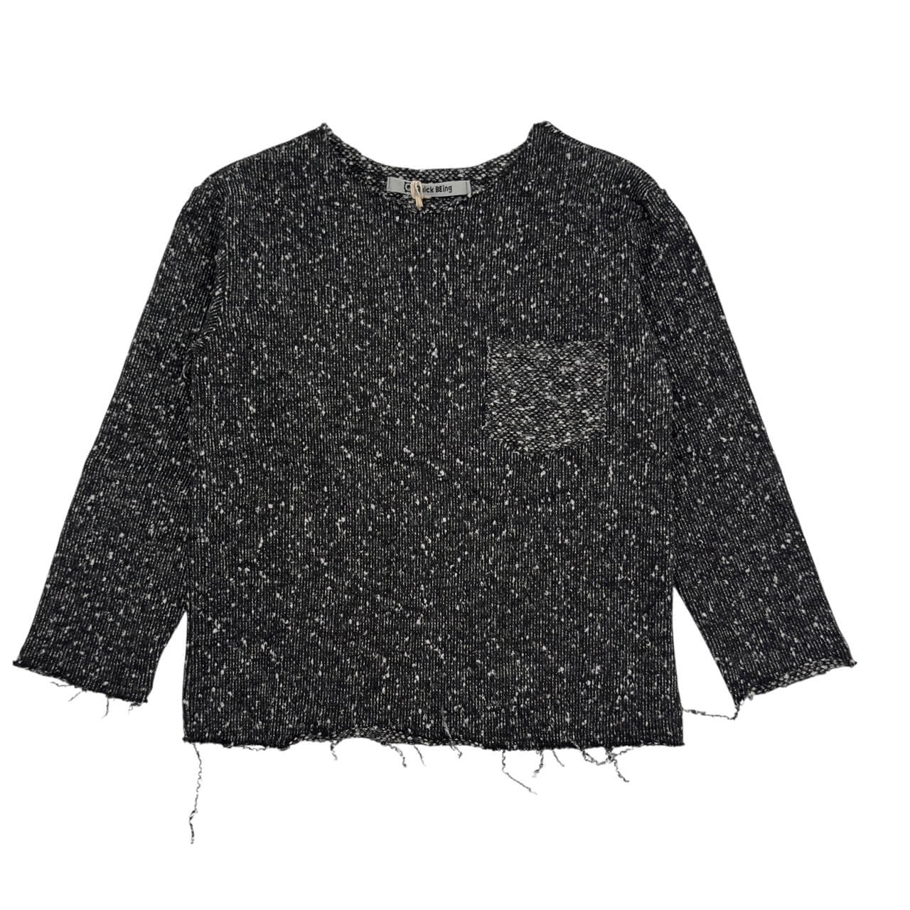 Felpa Leggera Bimbo Quick Being Effetto T-shirt