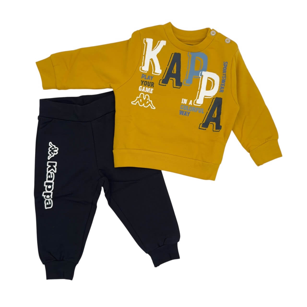 Tuta Felpata Kappa Neonato