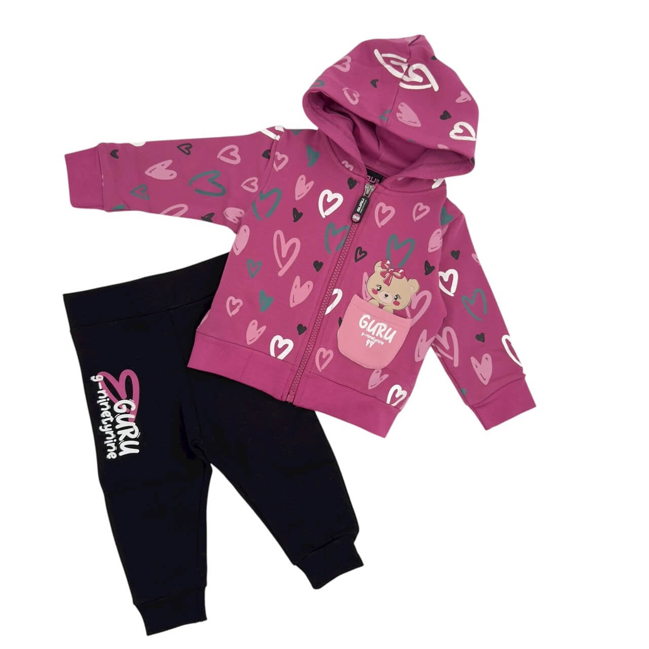 Tuta Felpata Guru Neonata