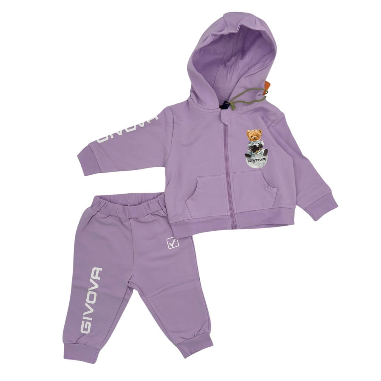 Tuta Felpata Givova Neonata