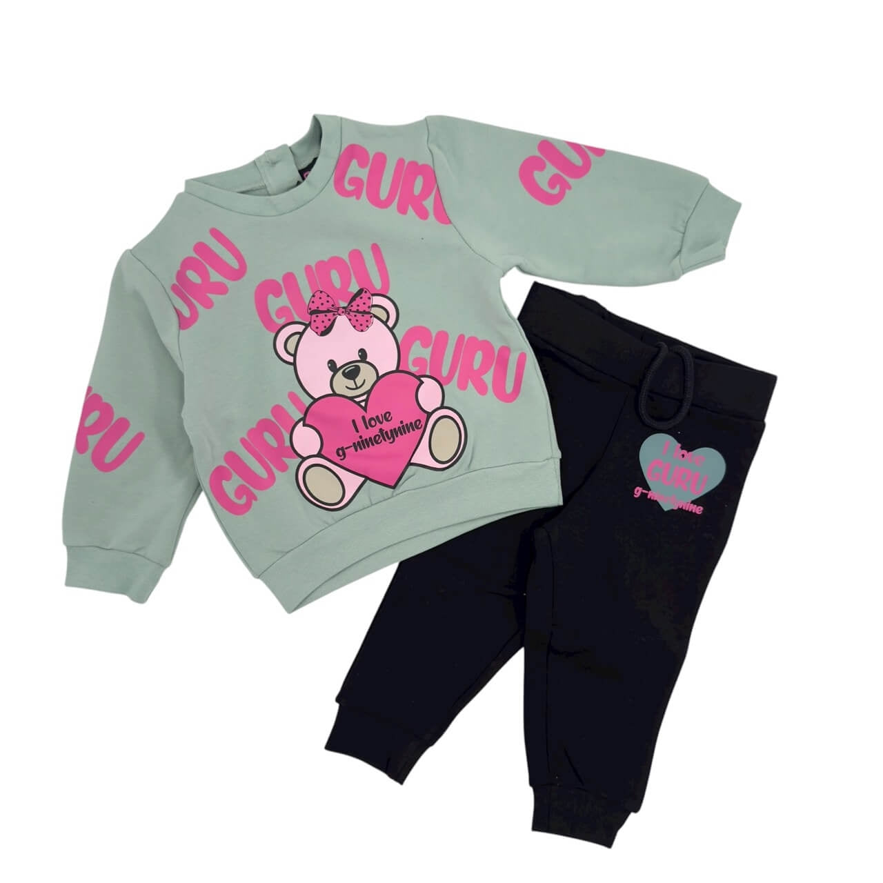 Tuta Felpata Guru Neonata