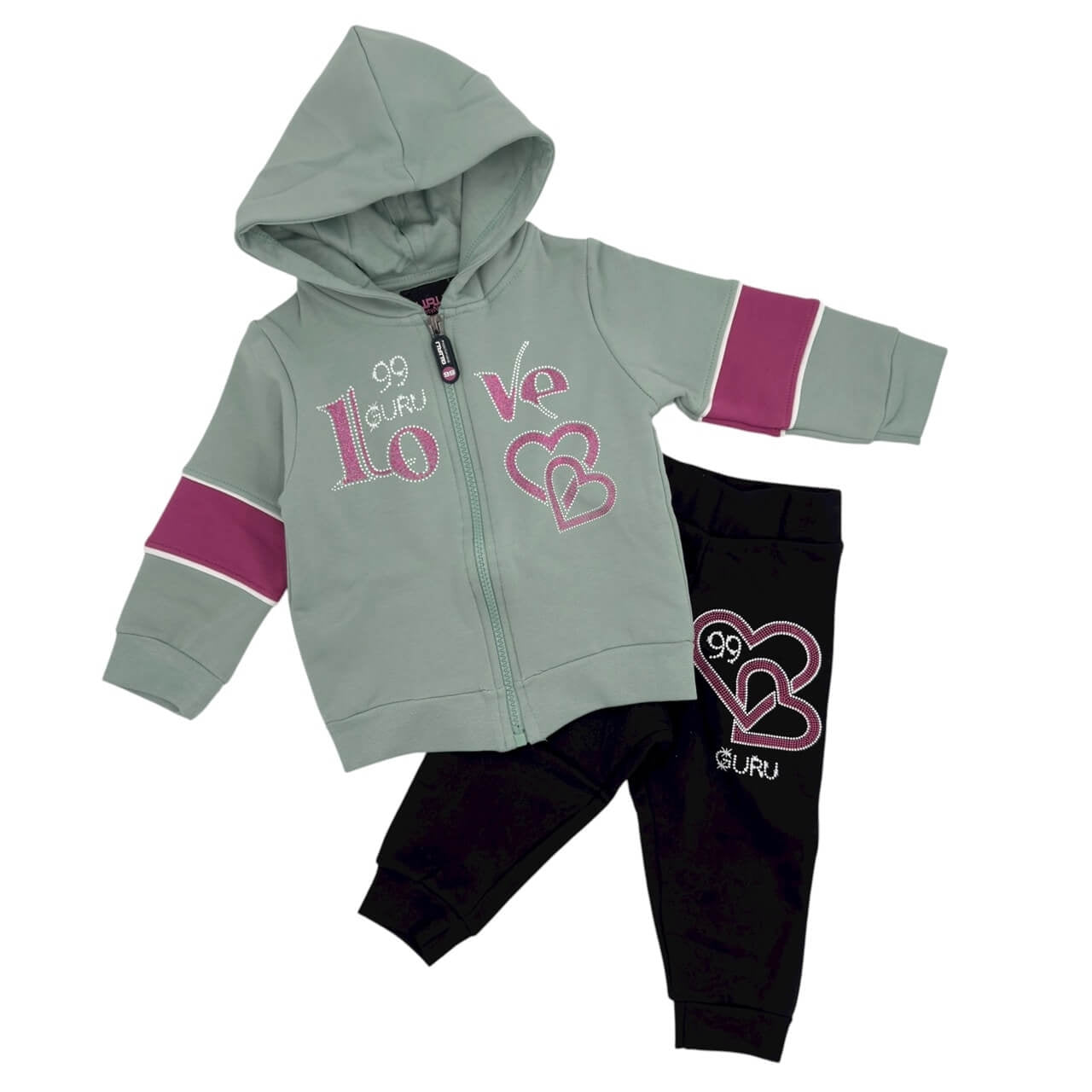 Tuta Felpata Guru Neonata