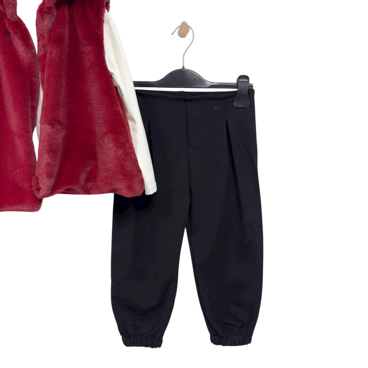 Completo Bimba Con Pelliccia