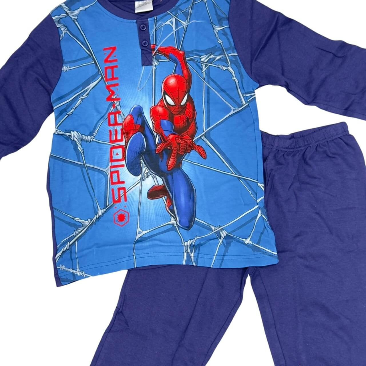 Pigiama in Caldo Cotone Spider-Man