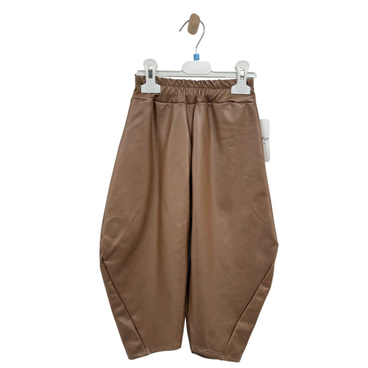 Pantalone in ecopoelle Ballon Bimba