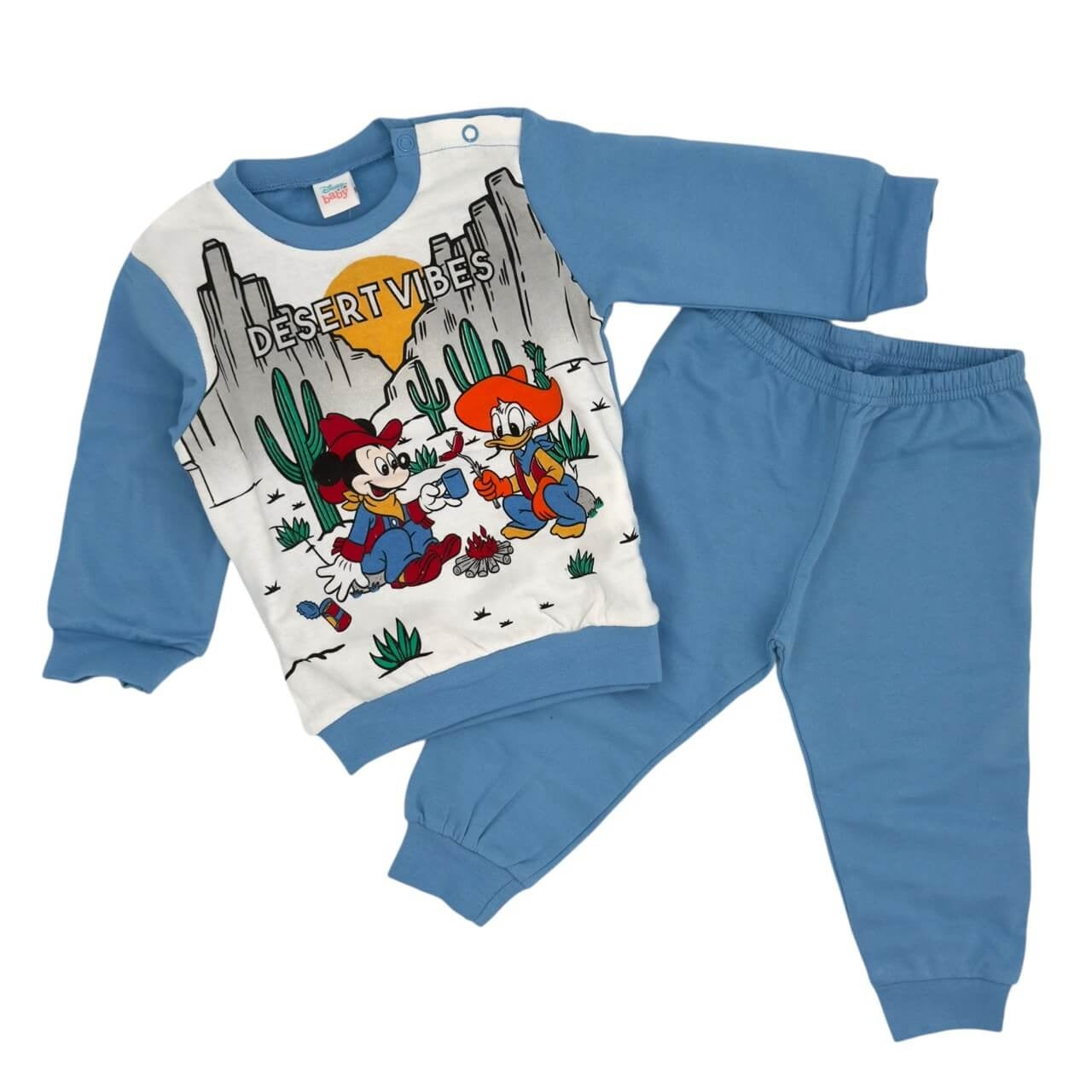 Pigiama In Felpa invernale Mickey Mouse