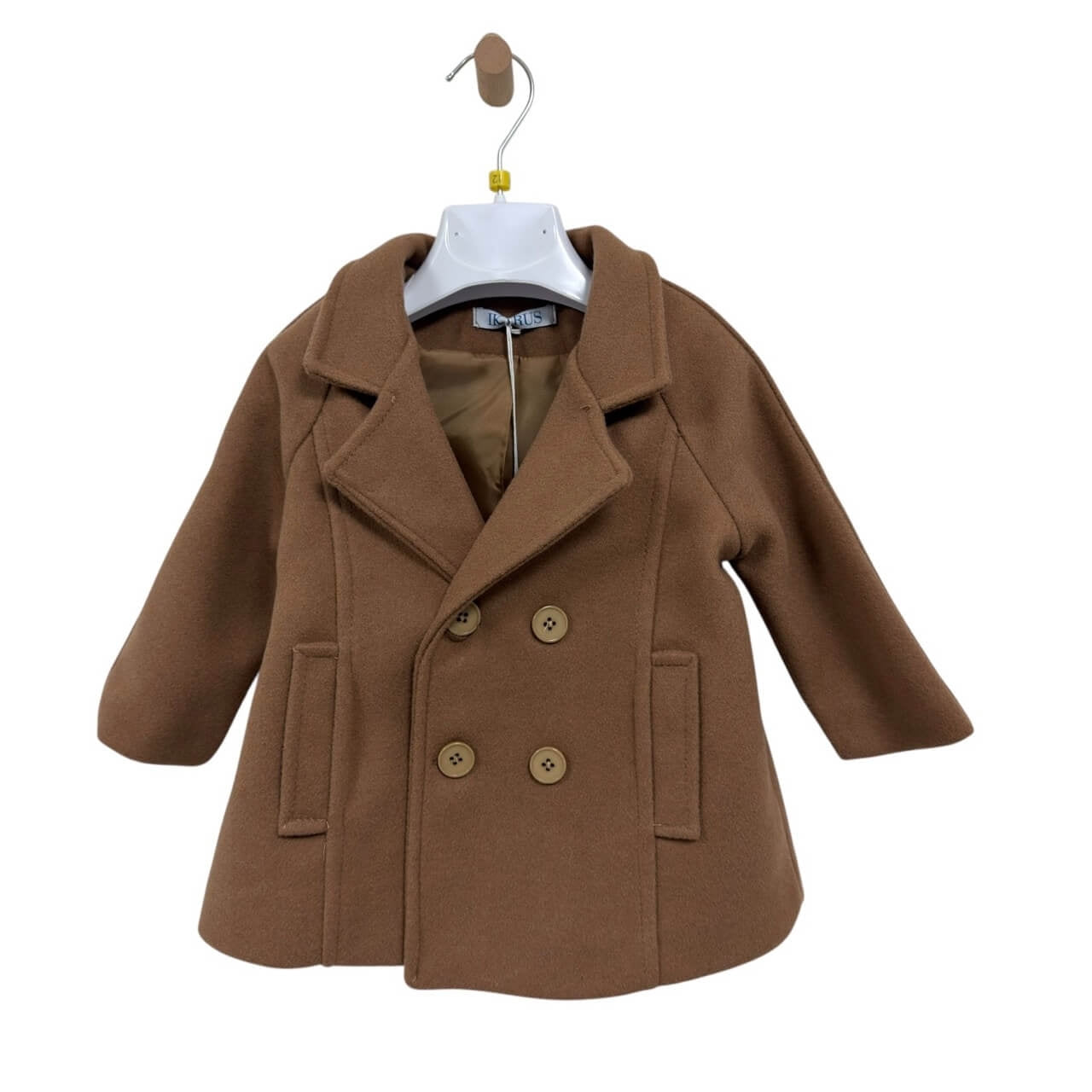 Cappotto Neonato Doppiopetto Ikarus