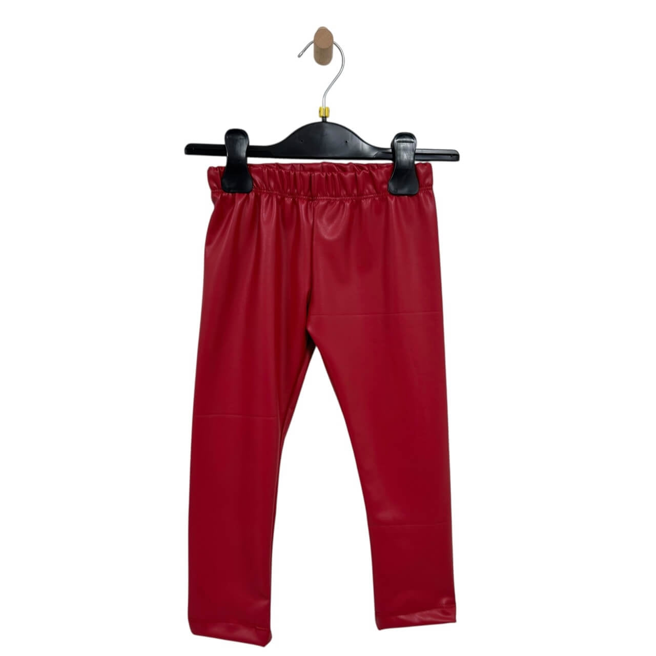 Leggins ecopelle Felpato Bimba