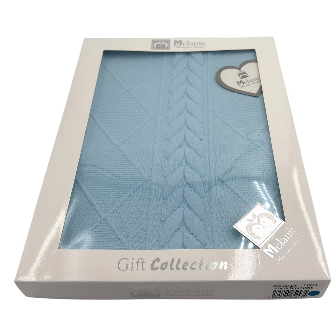 Copertina Lettino 110x140 cm Cuore