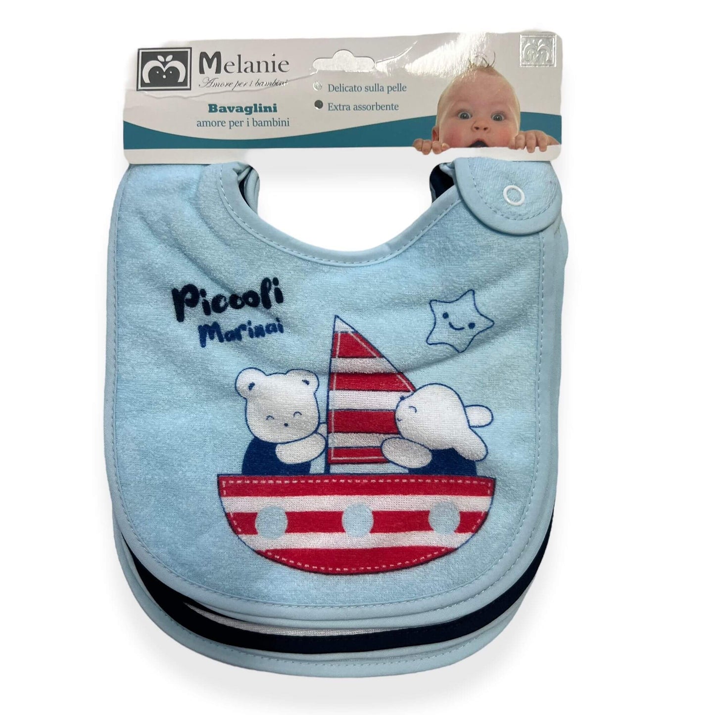 6 Bavette Spugna retro spugna Melanie