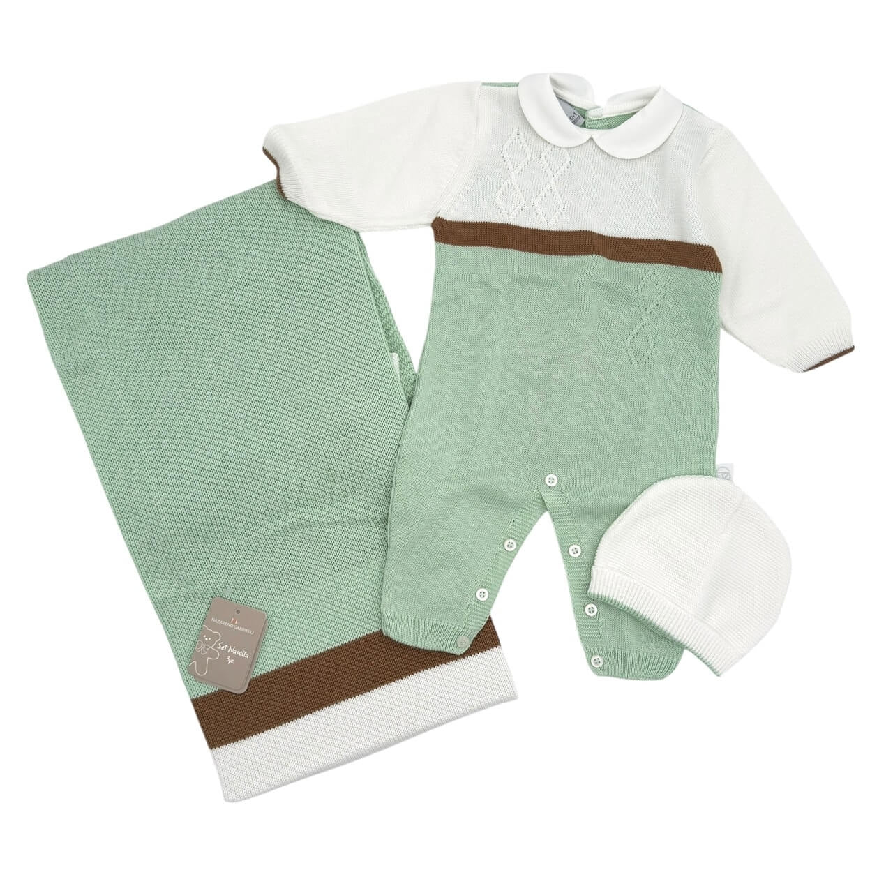 Set 3 Pezzi in Filo/Cotone Nazareno Gabrielli