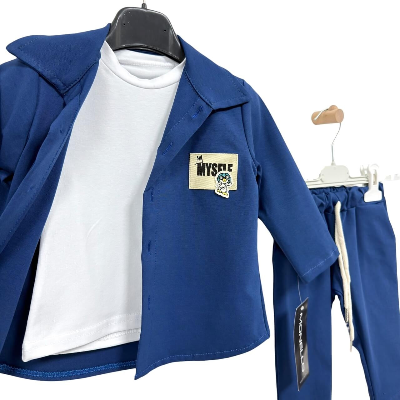 Completo 3 Pezzi Cotone neonato