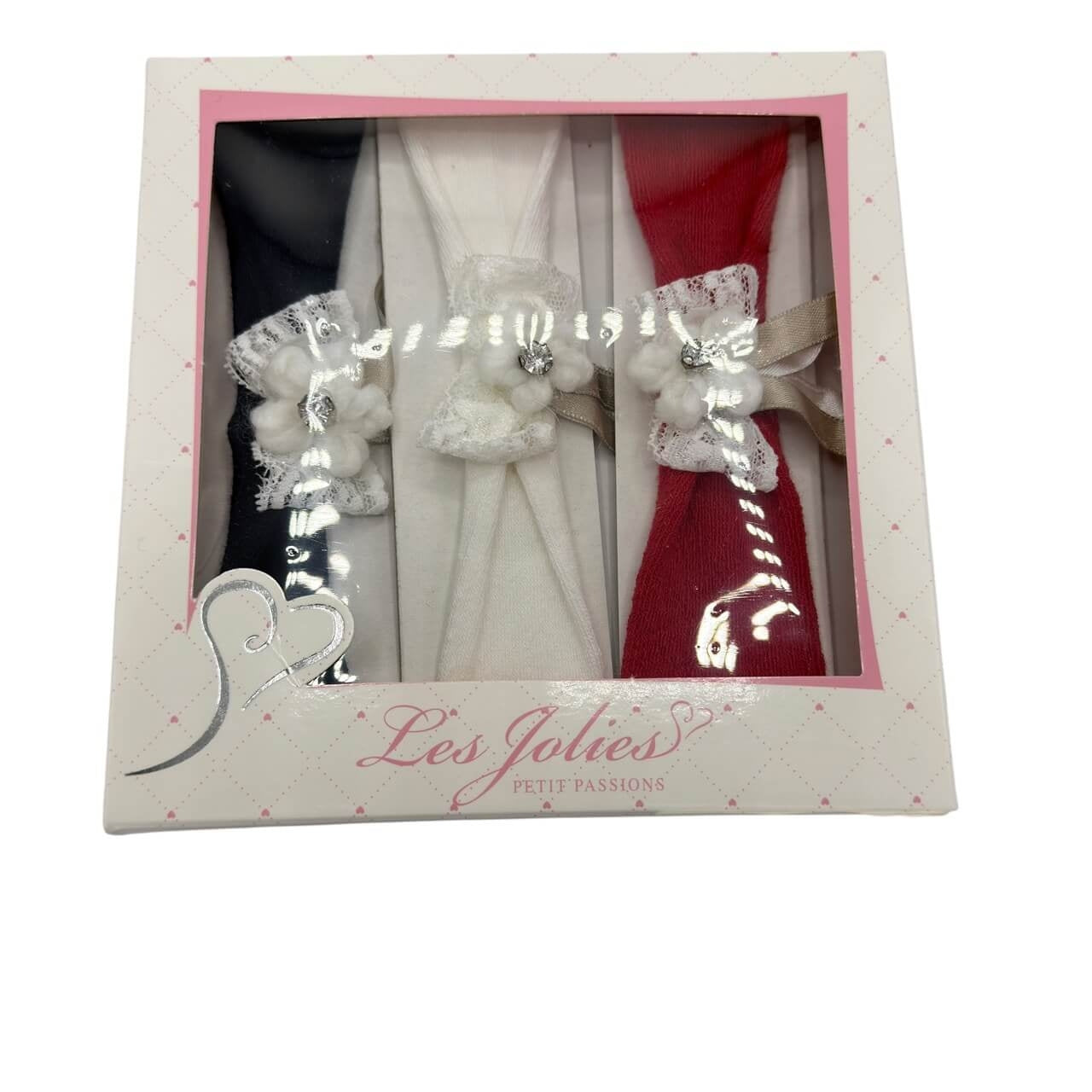 3 Fascie Neonata in cotone 0/12 Mesi