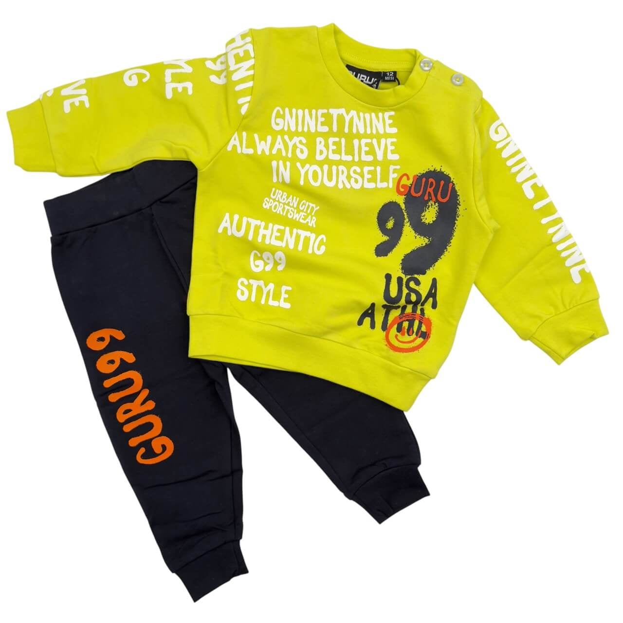 Tuta Cotone Guru Neonato