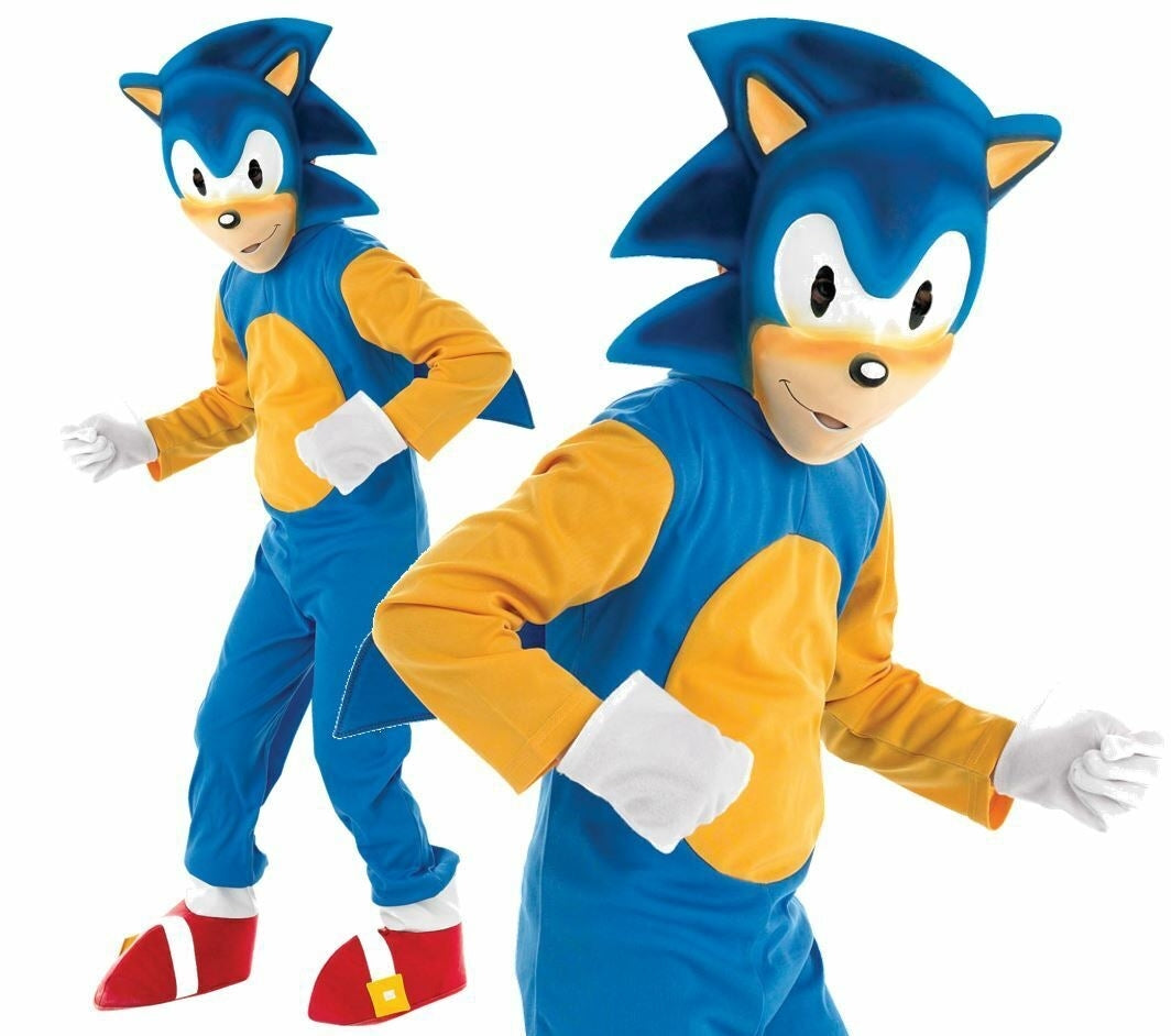 da Sonic The Hedgehog blu per bambino
