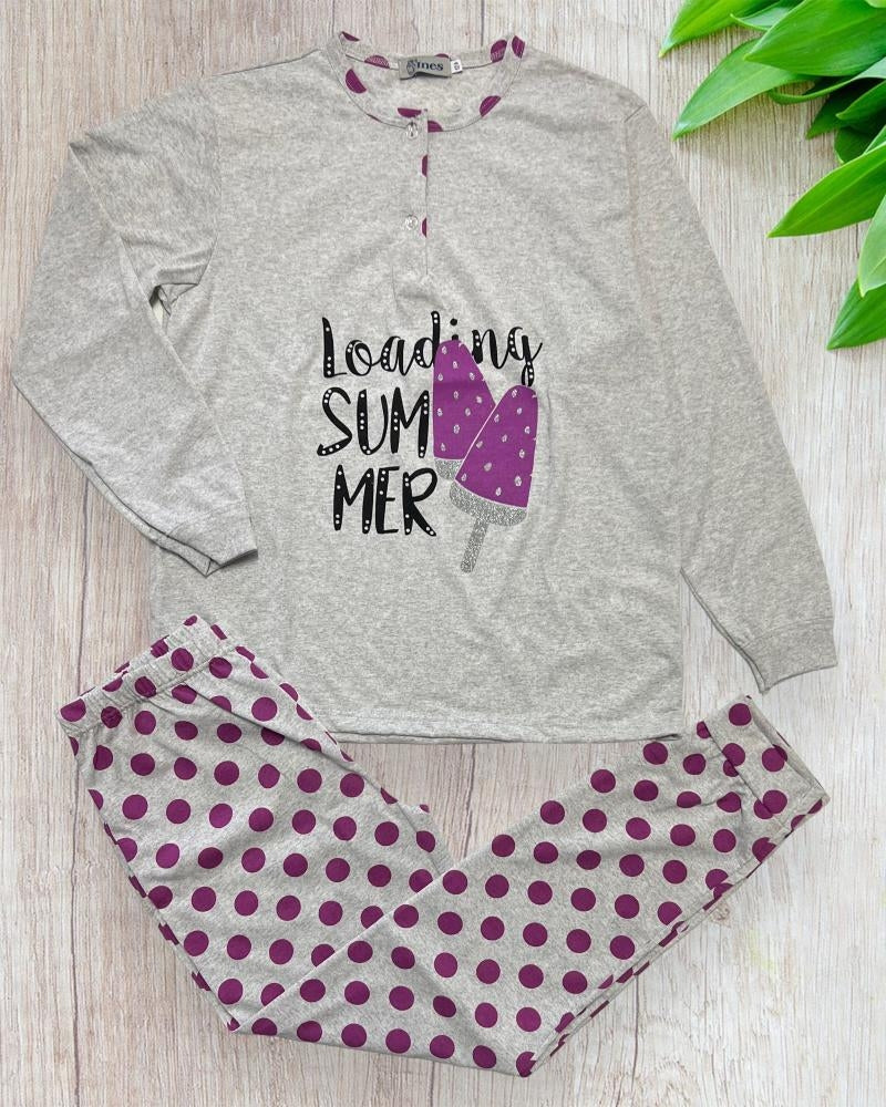 Pigiama Bimba in Cotone - Mstore016