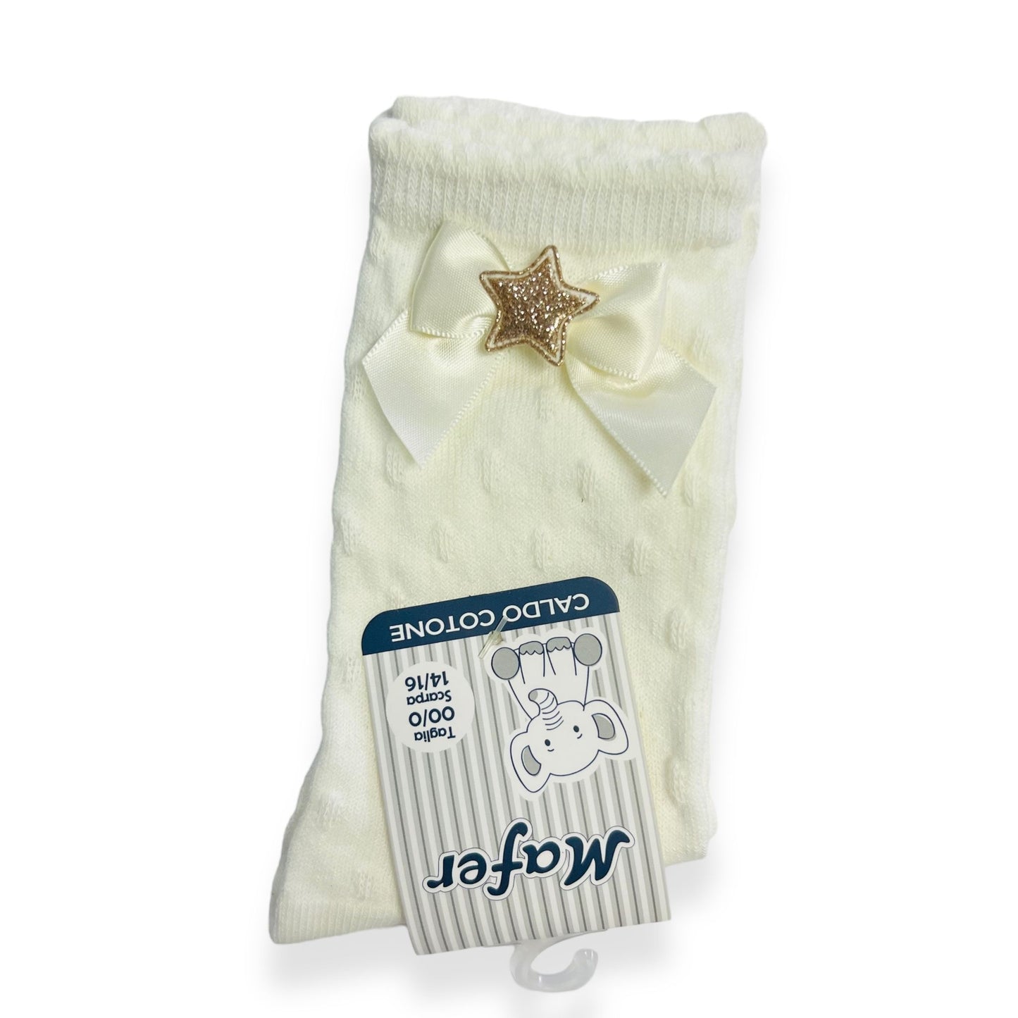 Calzino Alto in Caldo cotone Neonata - Mstore016