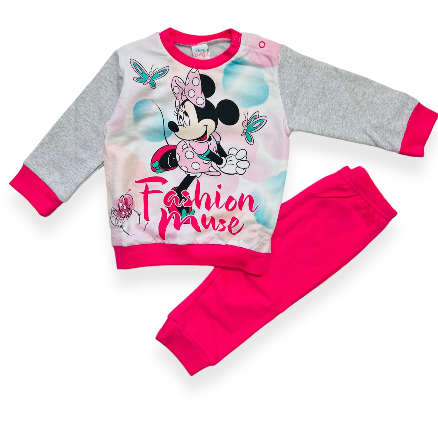 Pigiama In Felpa invernale Minnie - Mstore016