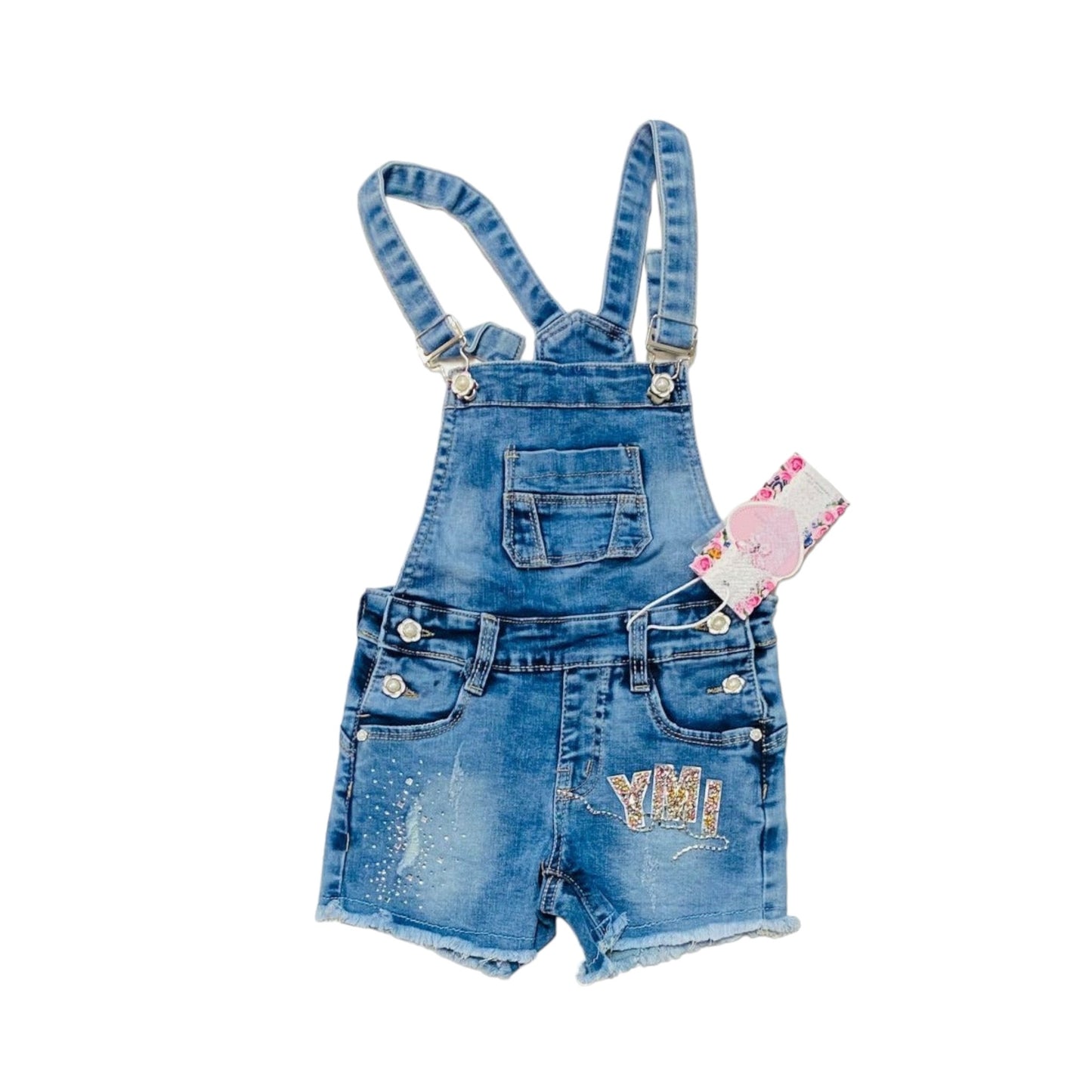 Salopette di Jeans 4/14 Bimba