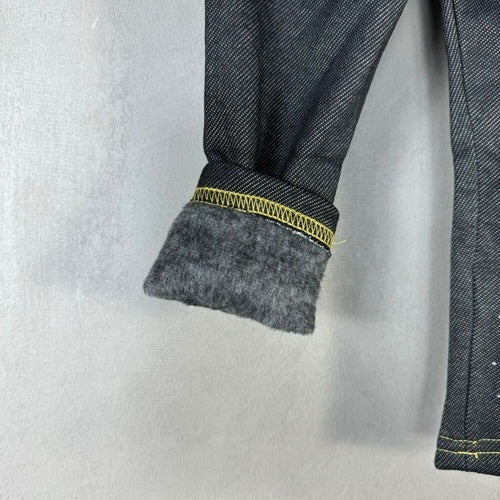 Leggins Jeans Bimba Felpato Imbottito