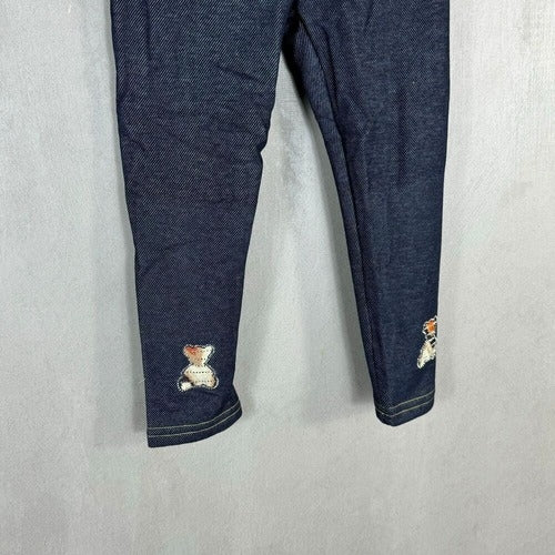 Leggins Jeans Bimba Felpato Imbottito