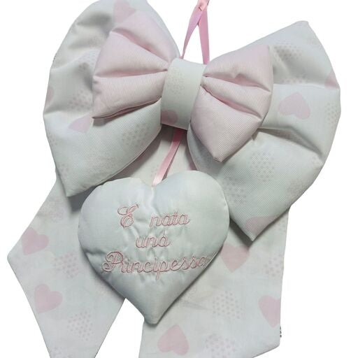 Fiocco/Coccarda nascita 40x35 cm