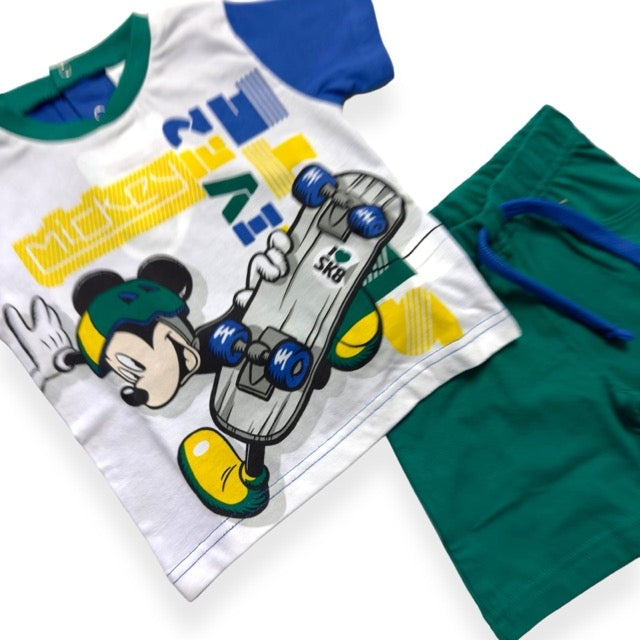 Completo Disney Mickey Mouse 100% Cotone