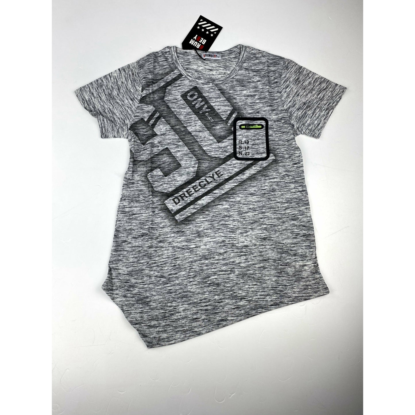 T-shirt bimbo 8/16 anni Over-Size - Mstore016