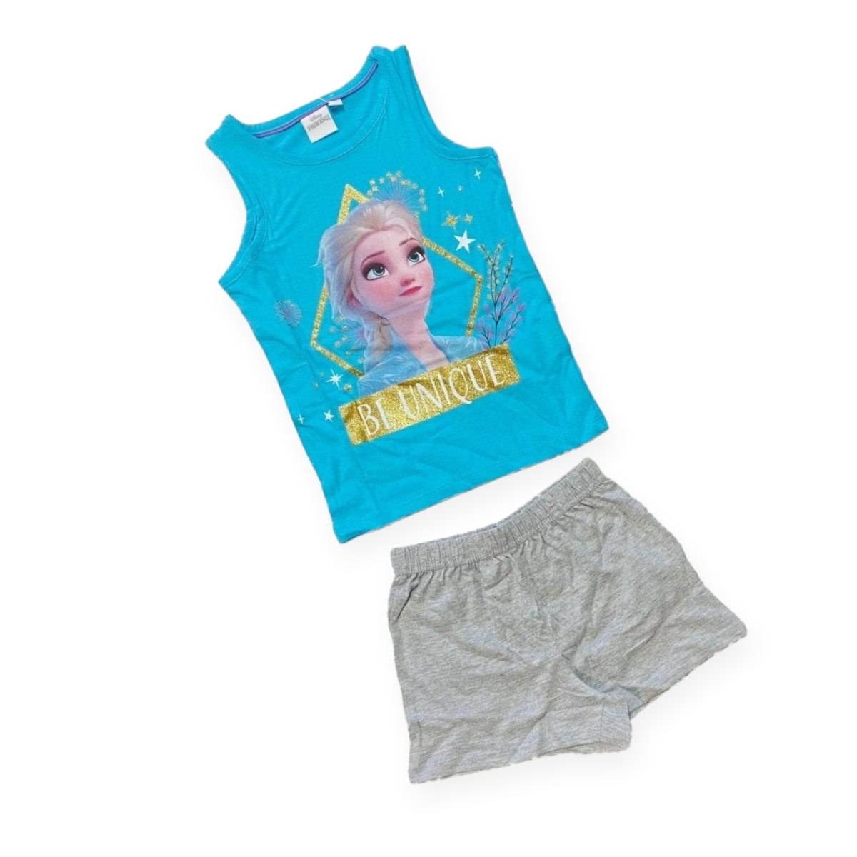Completo Disney Frozen 100% Cotone - Mstore016 - Completo Disney Frozen - Disney