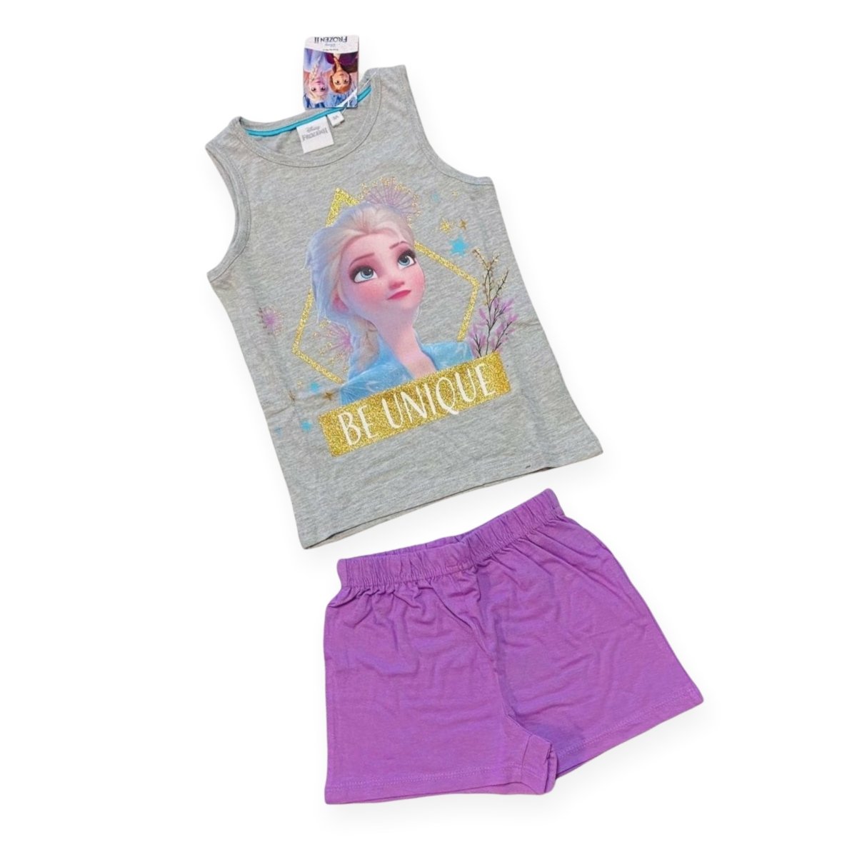 Completo Disney Frozen 100% Cotone - Mstore016 - Completo Disney Frozen - Disney