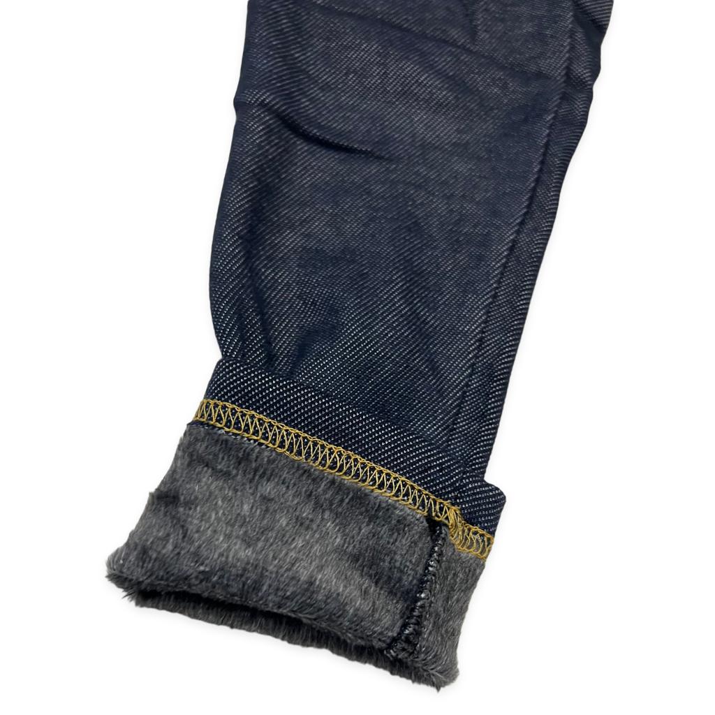 Leggins Jeans Bimba Felpato - Mstore016 - Leggins Bimba - Pink Shell