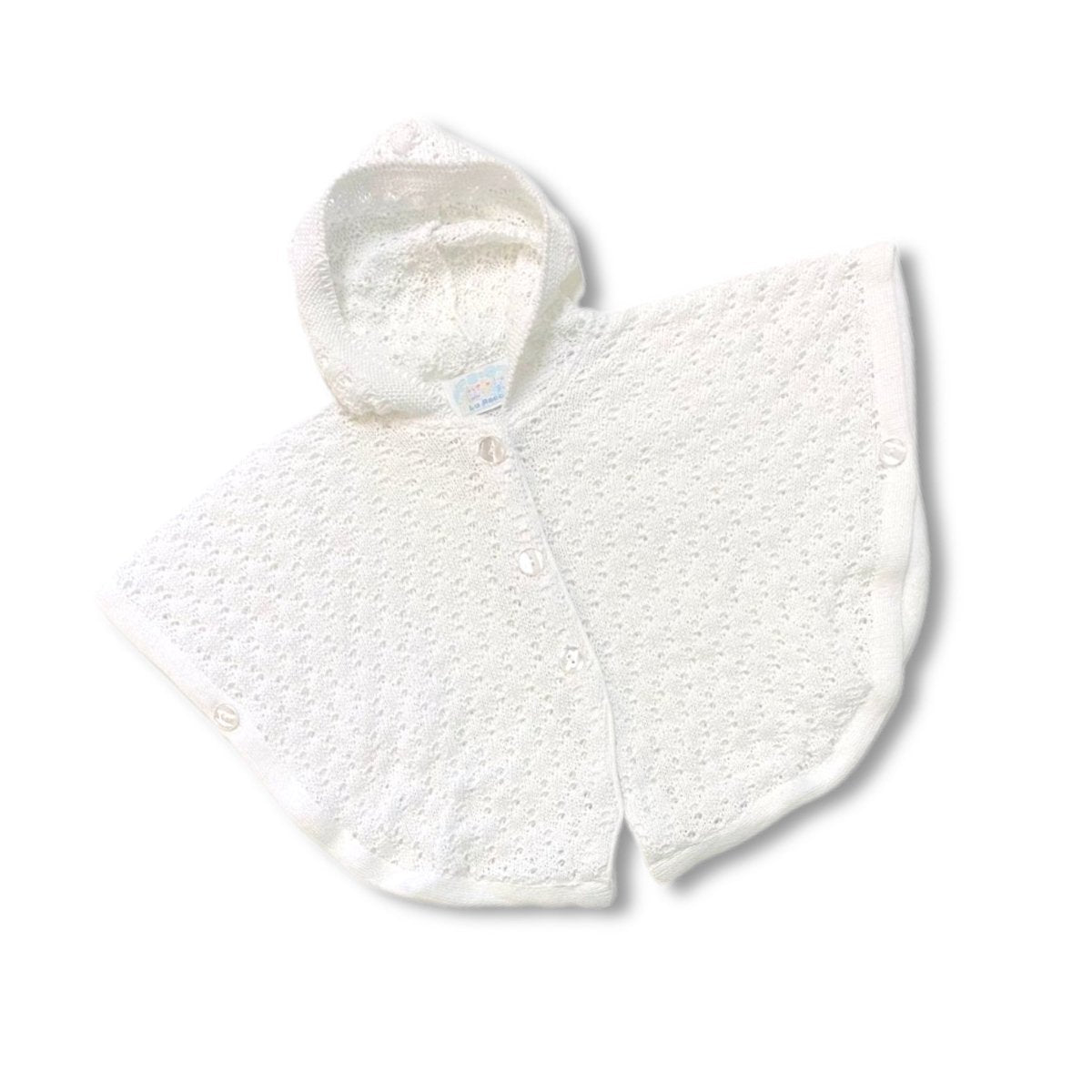 Mantellina in Filo/Cotone 0/24 Mesi - Mstore016 - Mantellina - La Rocca