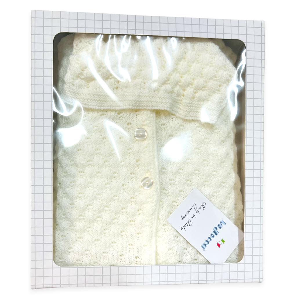 Mantellina in Misto Lana 0/24 Mesi - Mstore016 - Mantellina - La Rocca