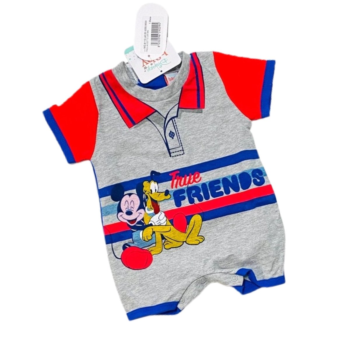 Pagliaccetto Disney Mickey Mouse 100% Cotone - Mstore016 - Tutina cotone disney - Disney