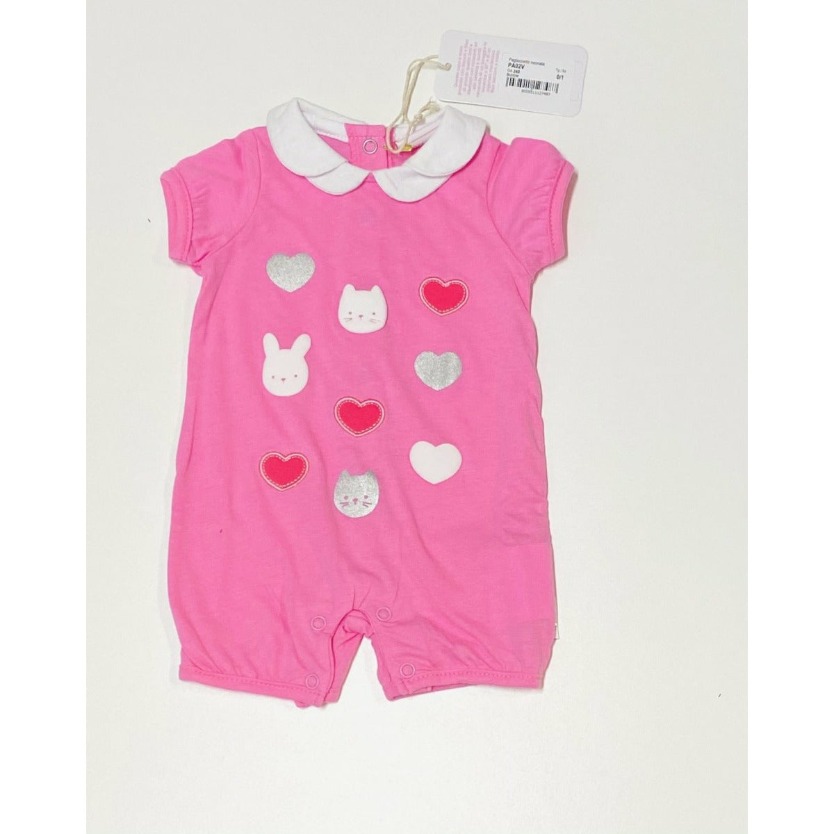 Pagliaccetto Pastello 100% Cotone - Mstore016