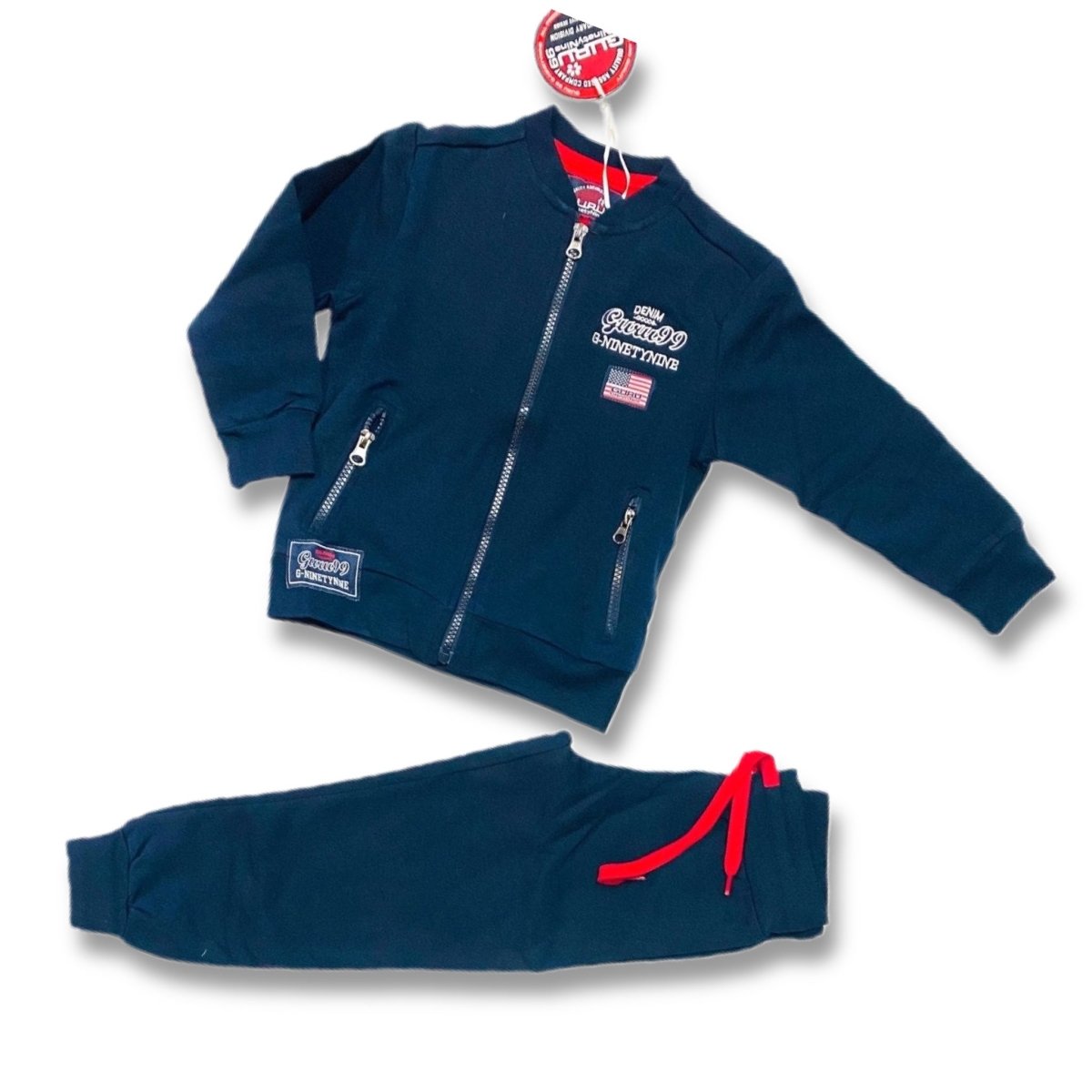 Tuta Bimbo 3 Anni Felpata - Mstore016 - Tuta Guru 8/16 anni Bimbo - Pierre Cardin