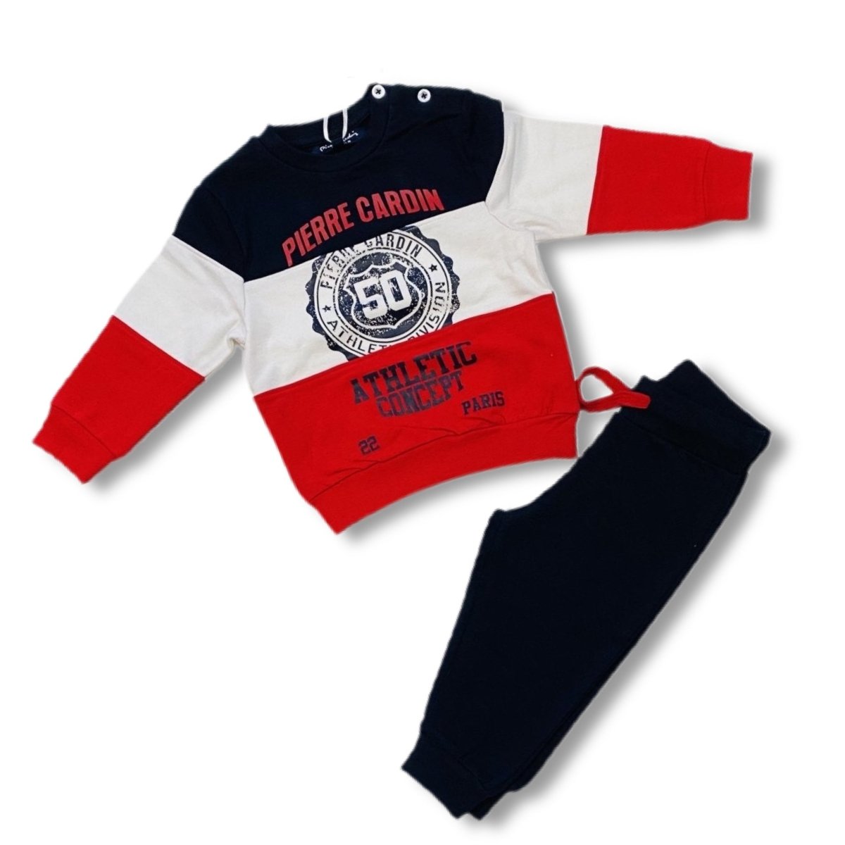 Tuta Cotone Pierre Cardin 12/36 mesi - Mstore016 - Tuta guru neonato 12/36 mesi - Pierre Cardin