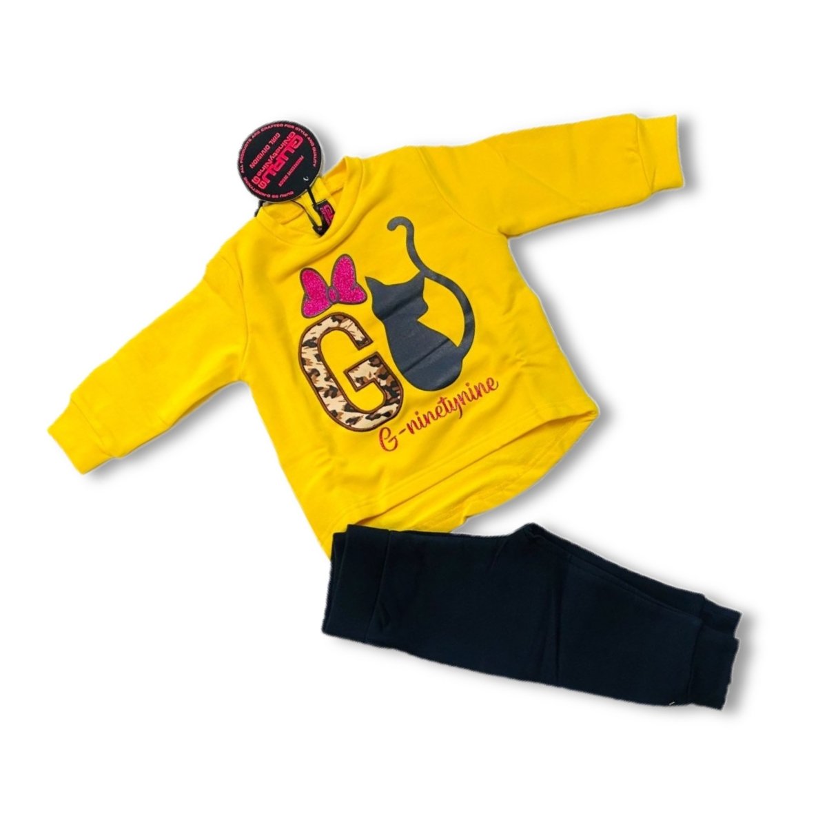 Tuta Guru Felpata 3/12 mesi - Mstore016 - Tuta guru bambina 12/36 mesi - Guru