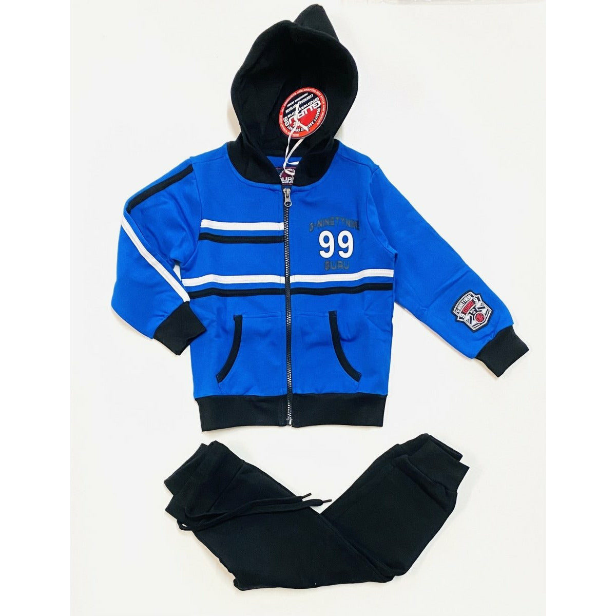 Tuta Guru Felpata 3/7 anni Bimbo - Mstore016