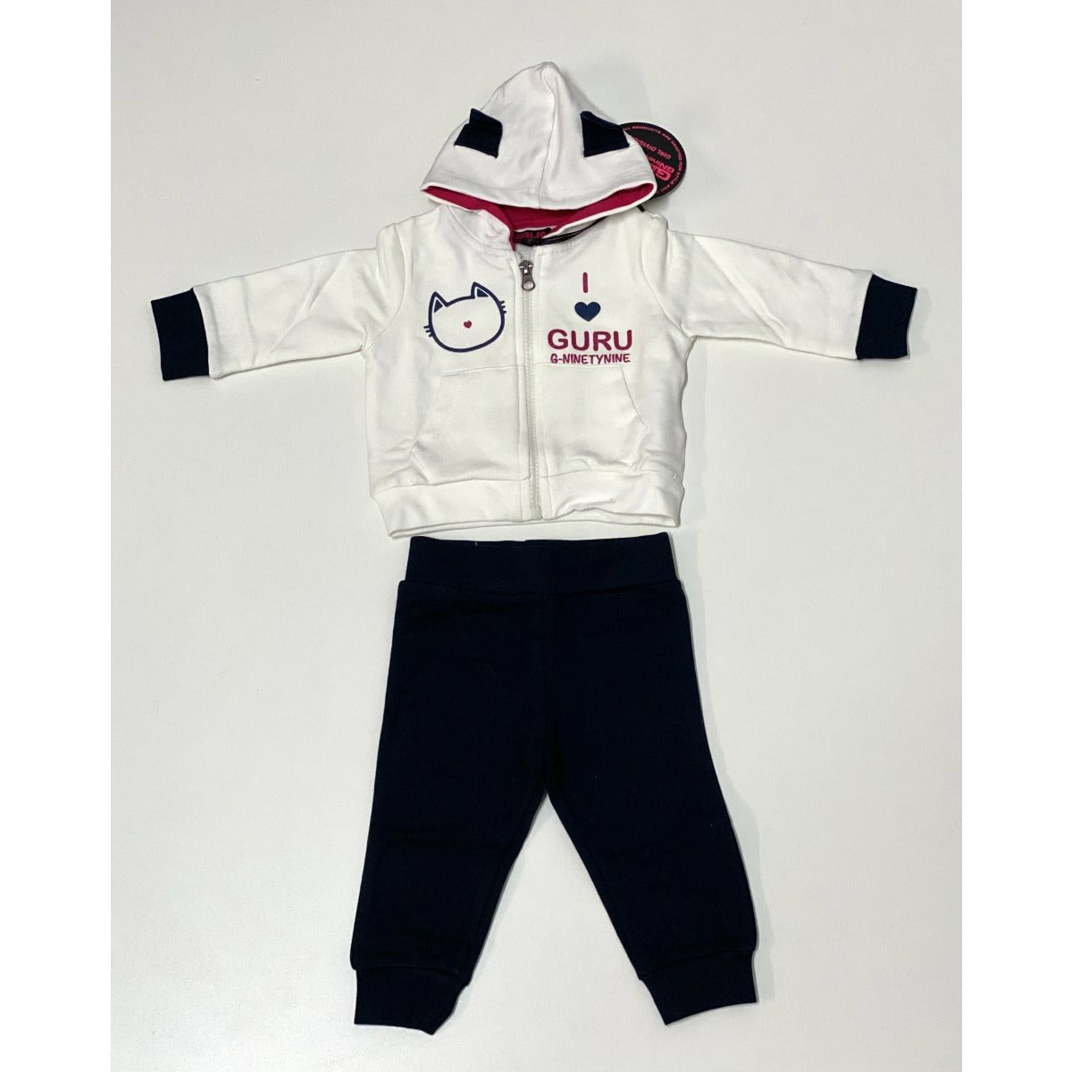 Tuta Guru Felpato 3/12 mesi - Mstore016