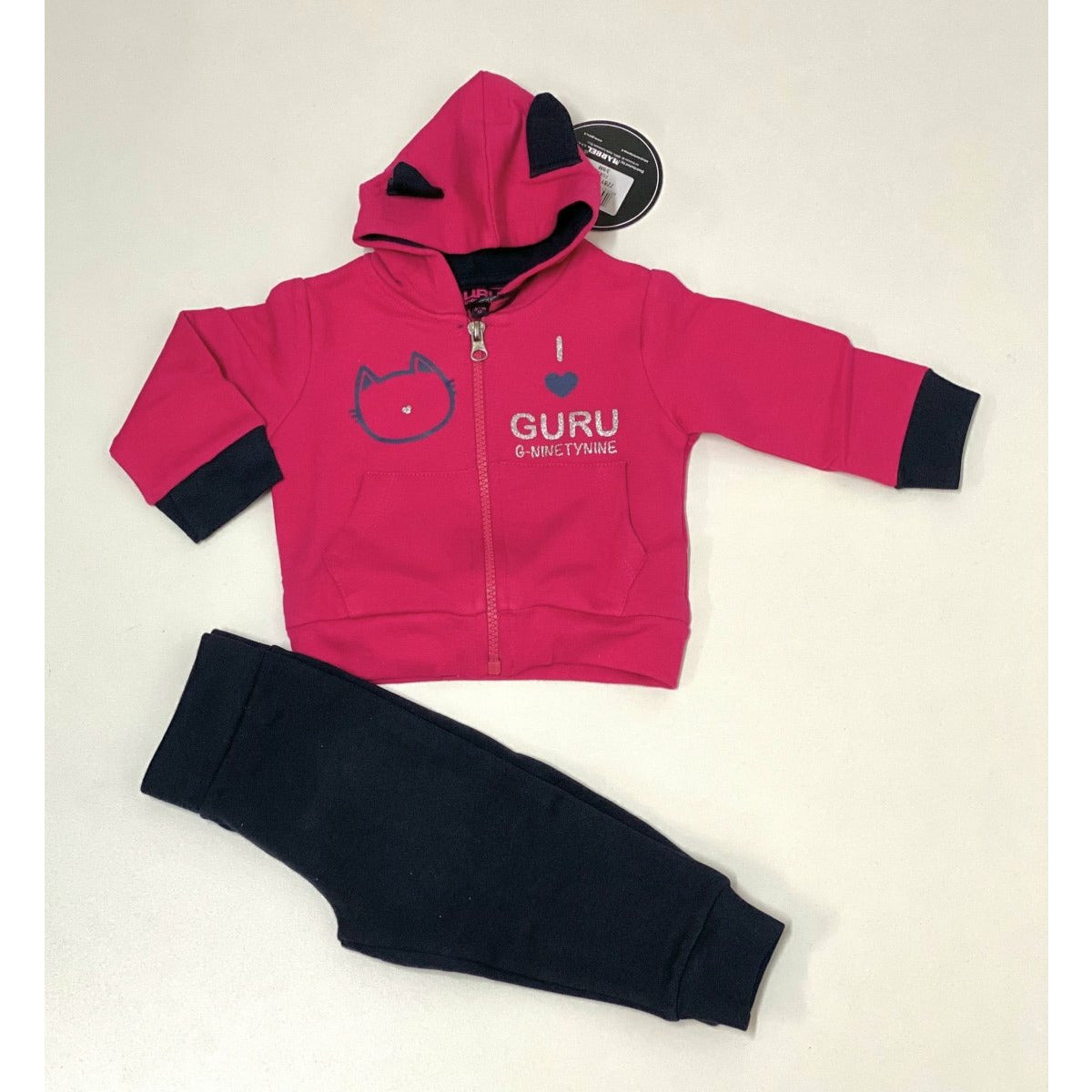 Tuta Guru Felpato 3/12 mesi - Mstore016