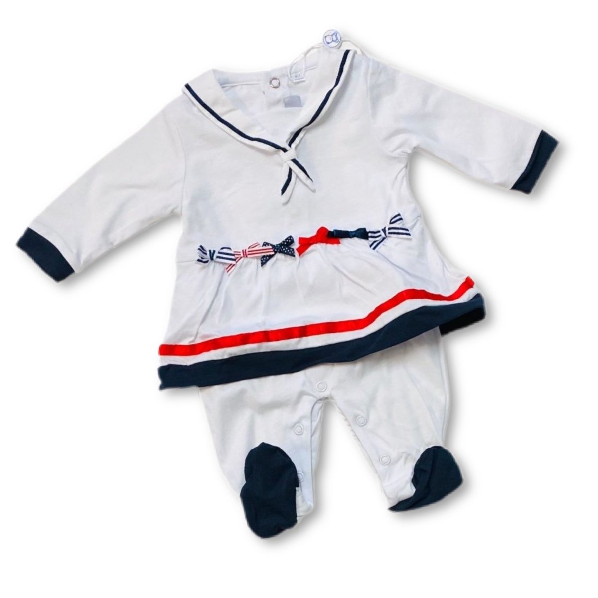 Tutina 100% Cotone Bidibimbo - Mstore016 - Tutina 100% Cotone neonata - Bidibimbo