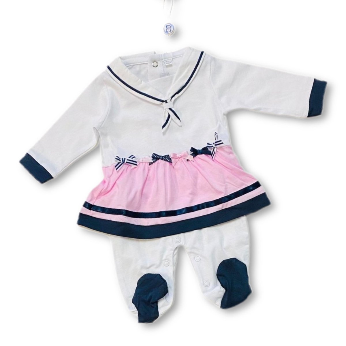 Tutina 100% Cotone Bidibimbo - Mstore016 - Tutina 100% Cotone neonata - Bidibimbo