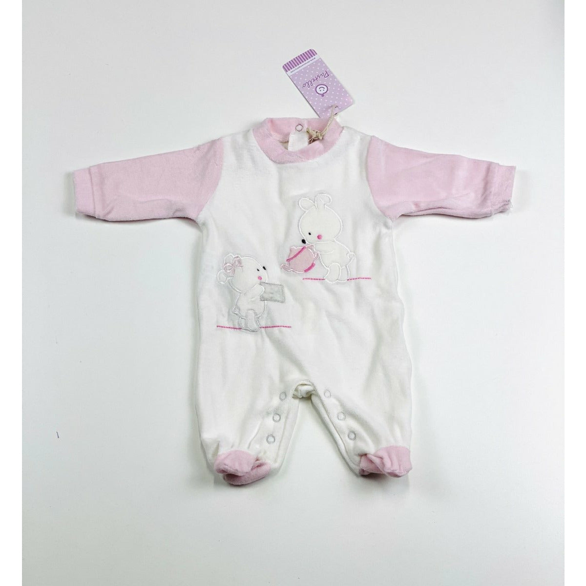 Tutina ciniglia Pastello - Mstore016