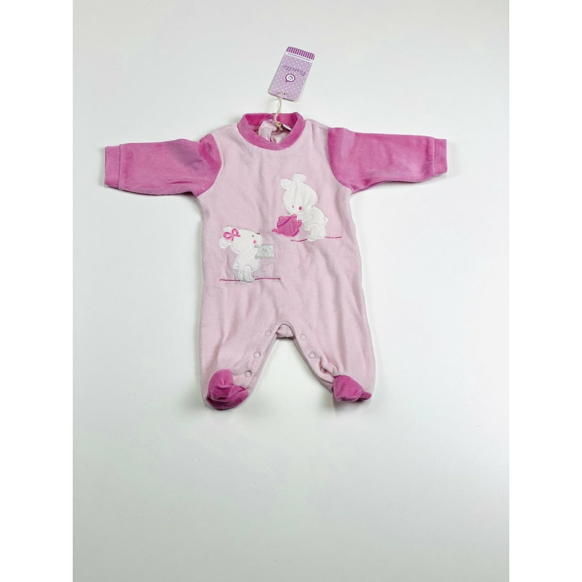 Tutina ciniglia Pastello - Mstore016
