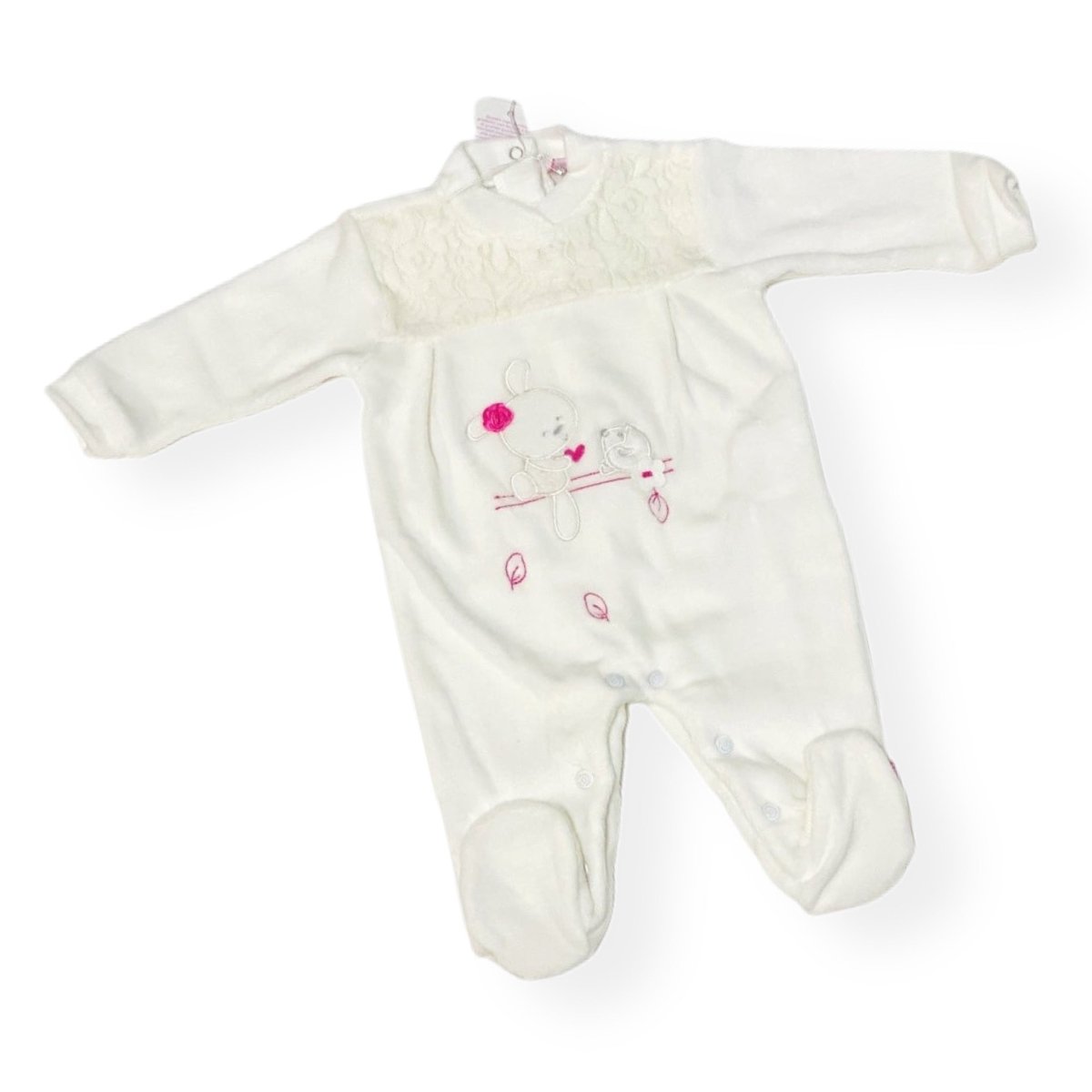 Tutina ciniglia Pastello - Mstore016 - Tutina ciniglia - Pastello