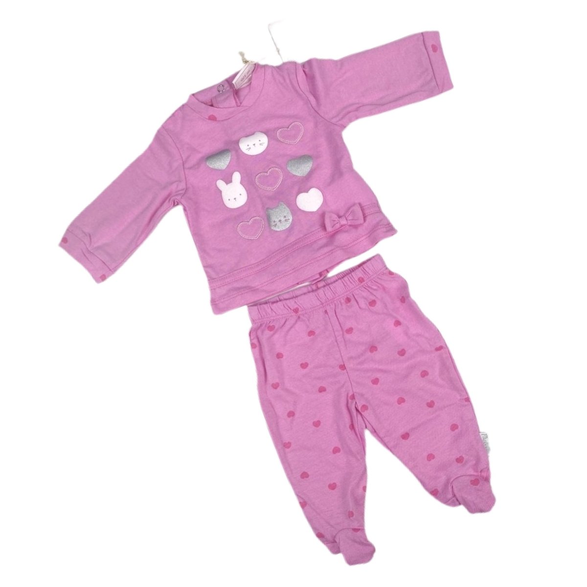 Tutina Pastello 100% Cotone - Mstore016 - Tutina 100% Cotone - Pastello