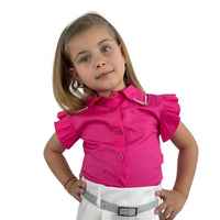 Camicia Bimba Con Perline